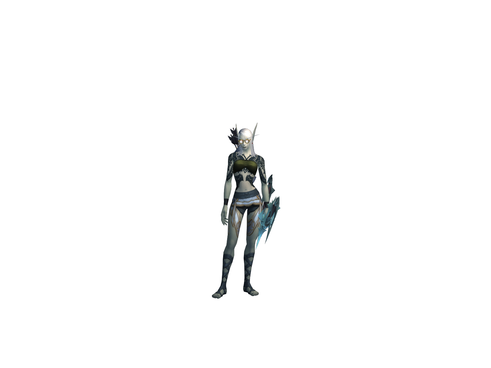 Оматео 3D character render
