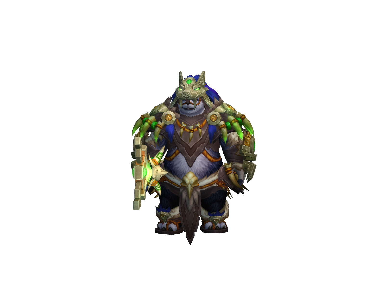 Рыдач 3D character render