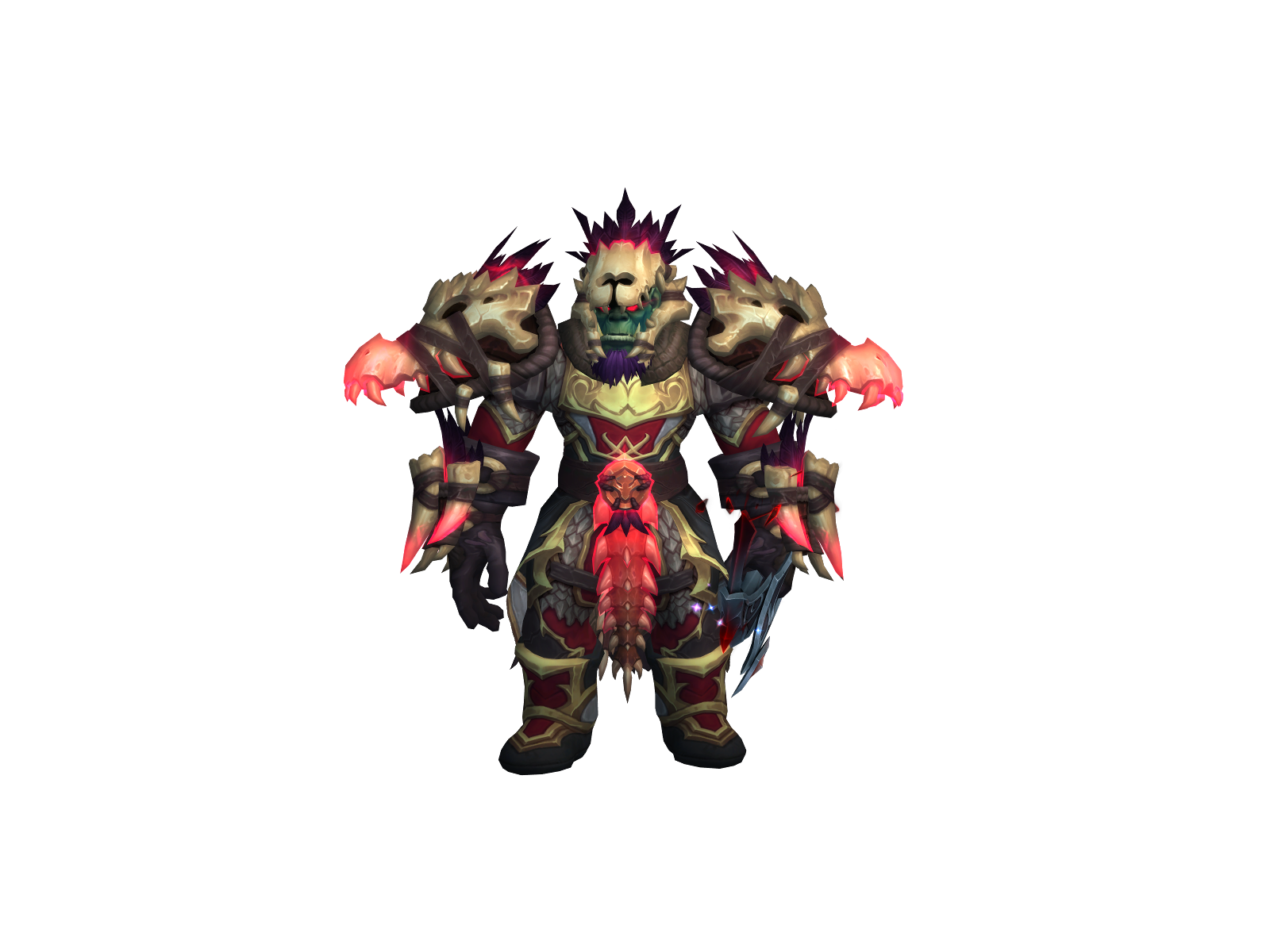 Аренгош 3D character render
