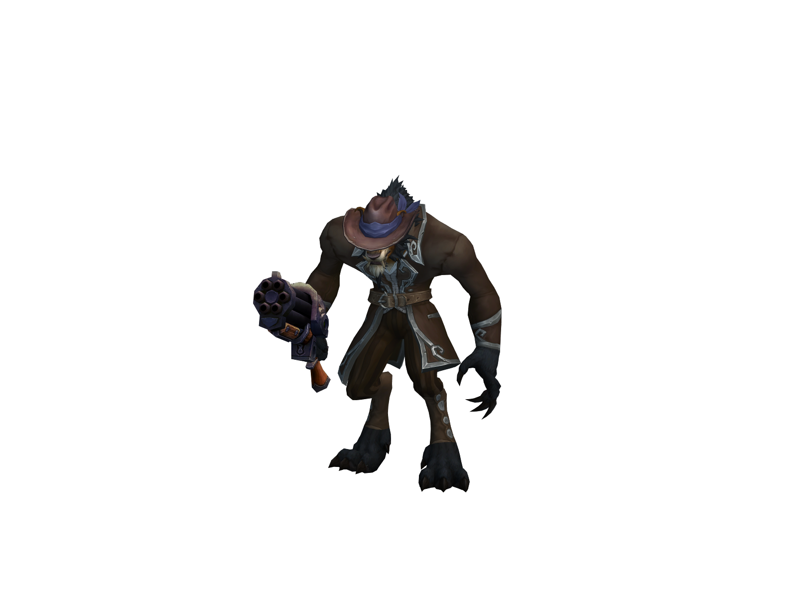Гадкийкойот 3D character render