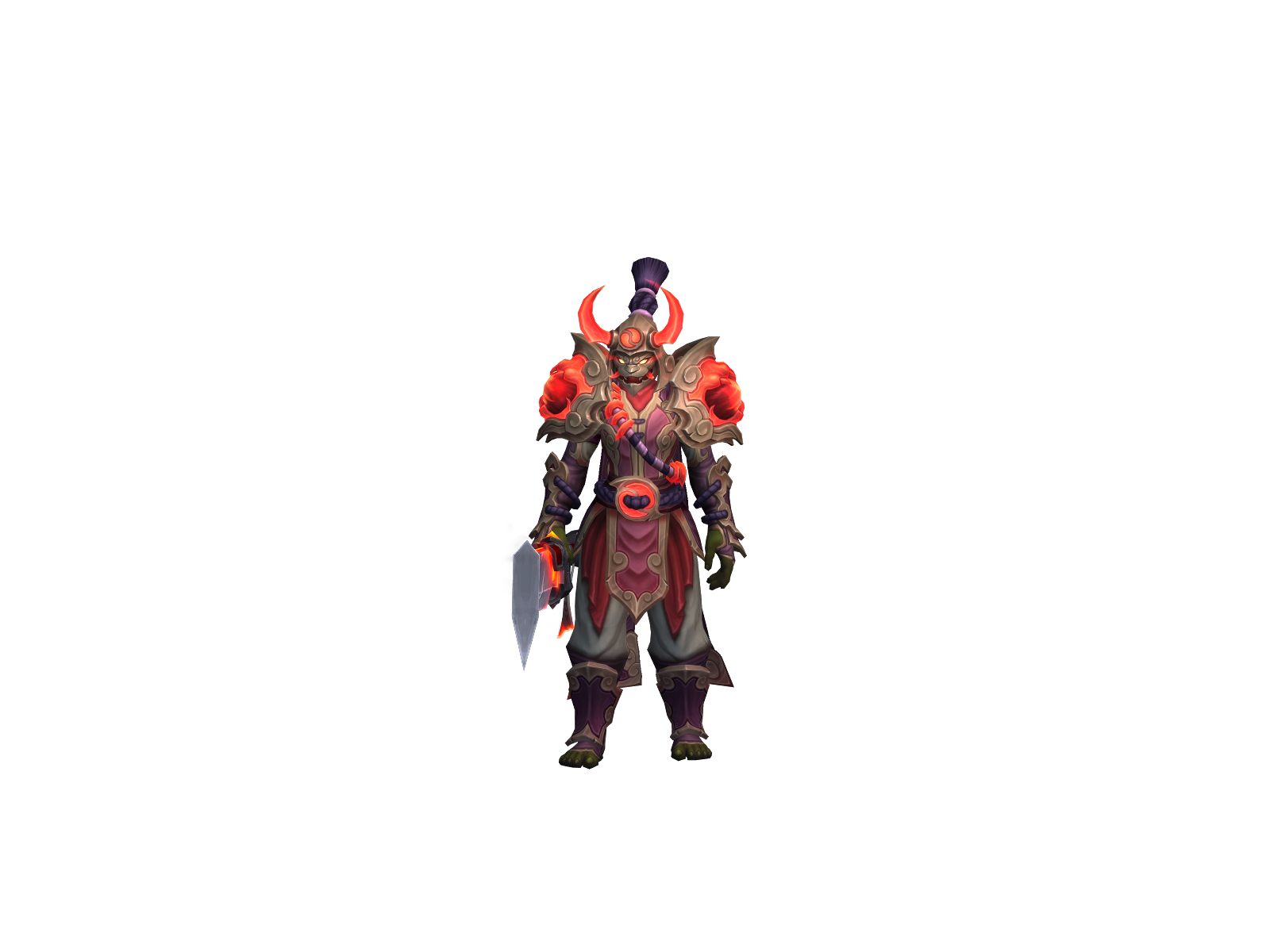 Жъёь 3D character render