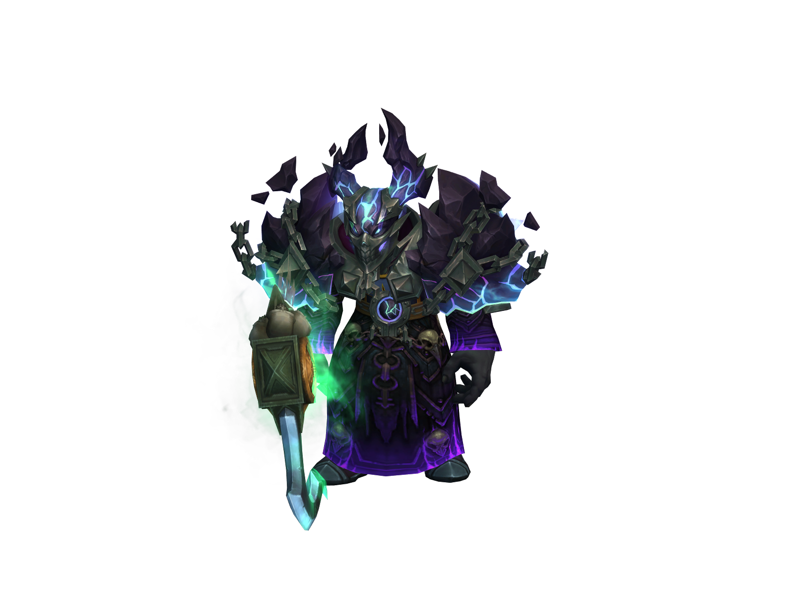 мериди 3D character render