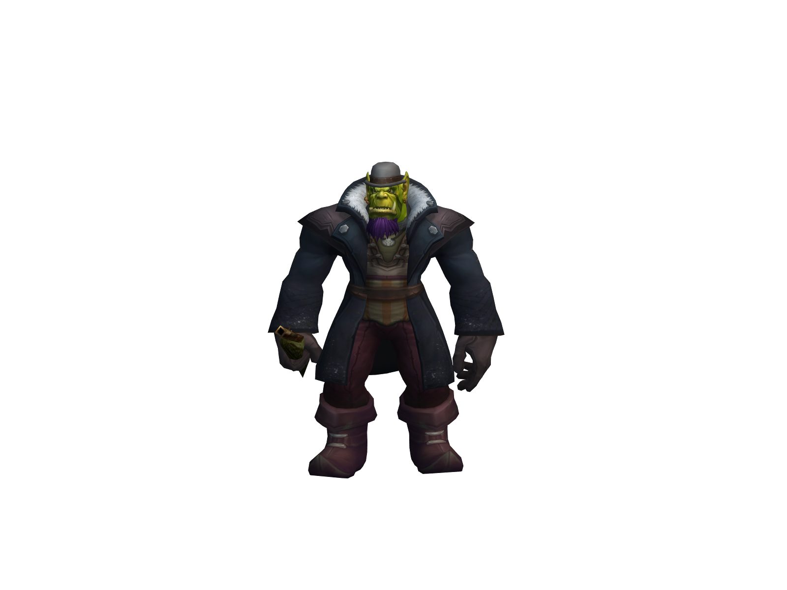 Трапахолик 3D character render