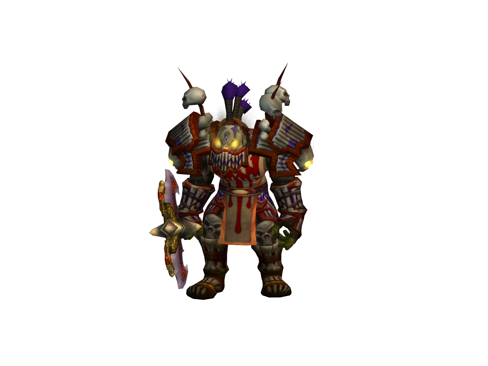 Аксдан 3D character render