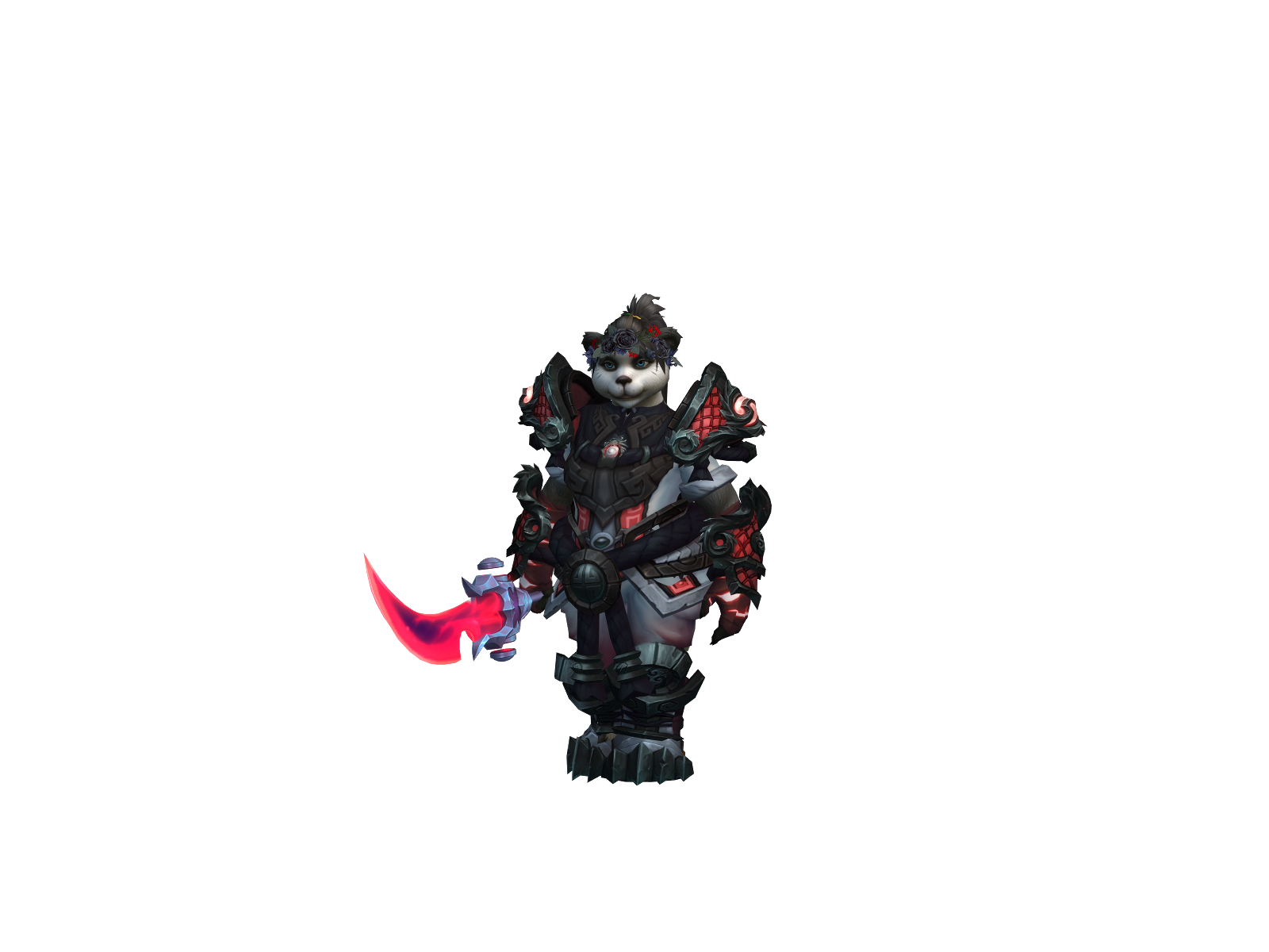 Катерина 3D character render