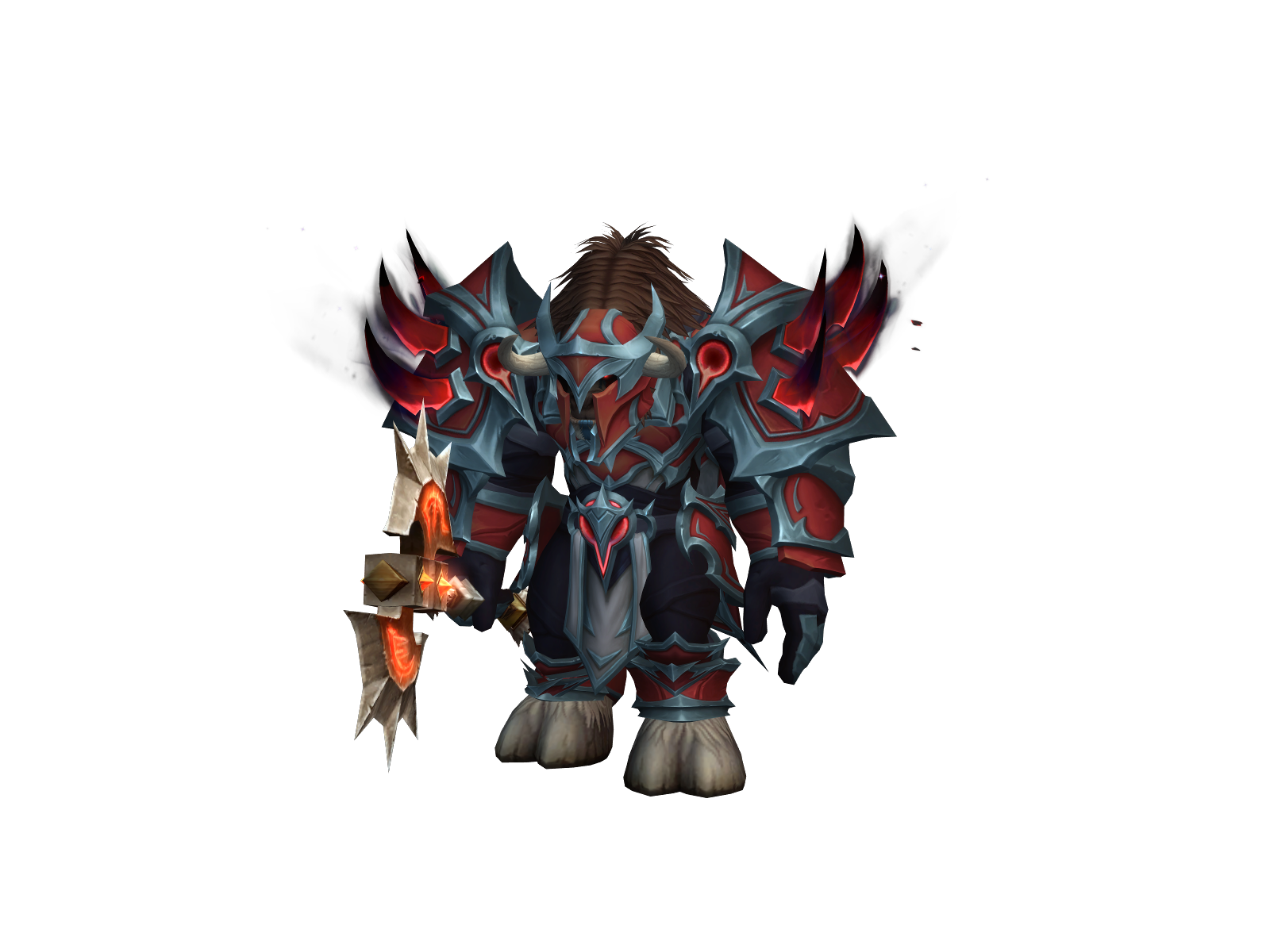 Сагику 3D character render