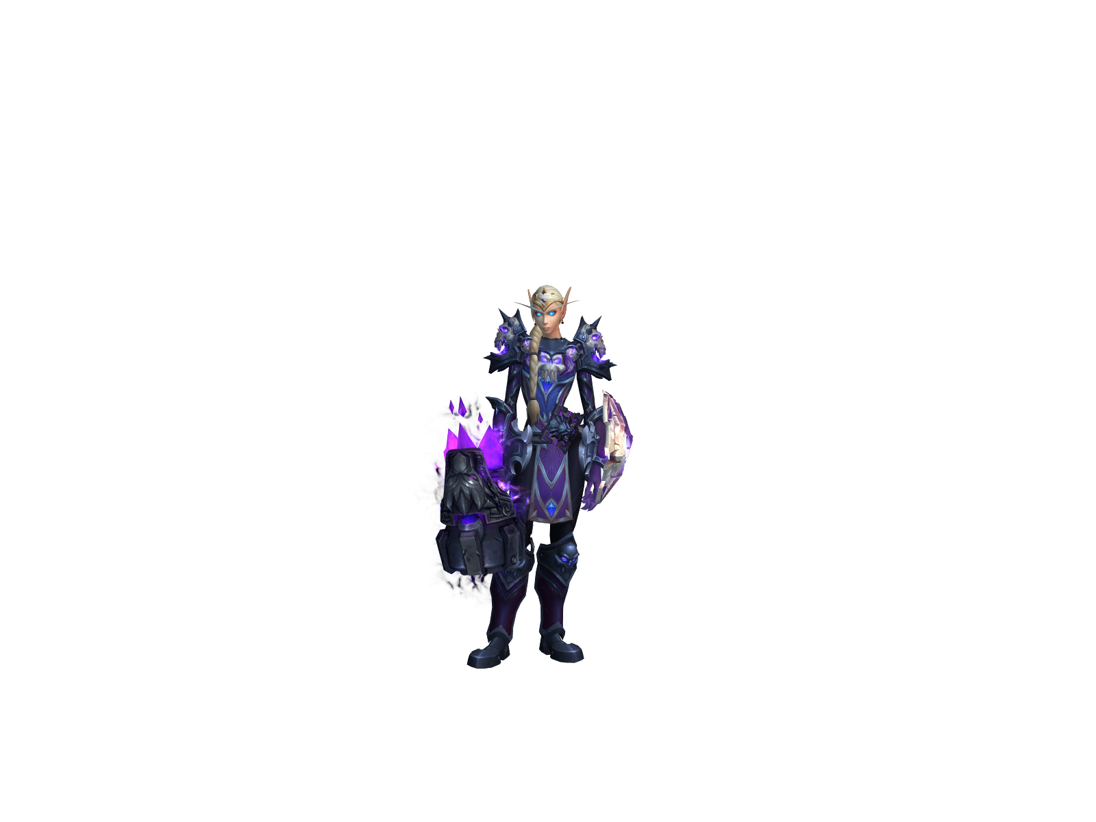 Мелифайра 3D character render