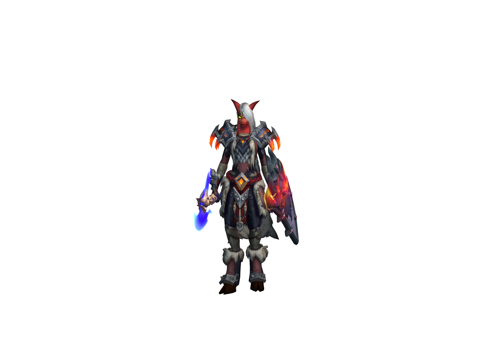 Шамяу 3D character render