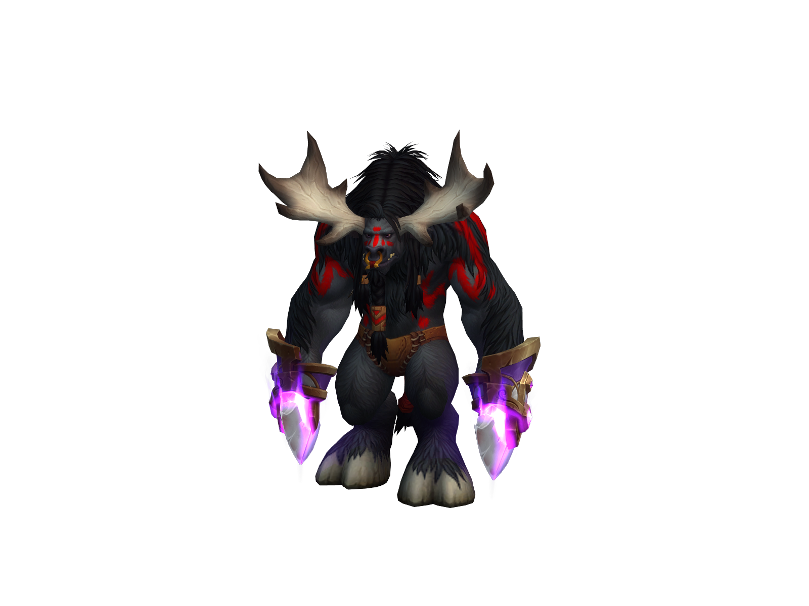 Бенихол 3D character render