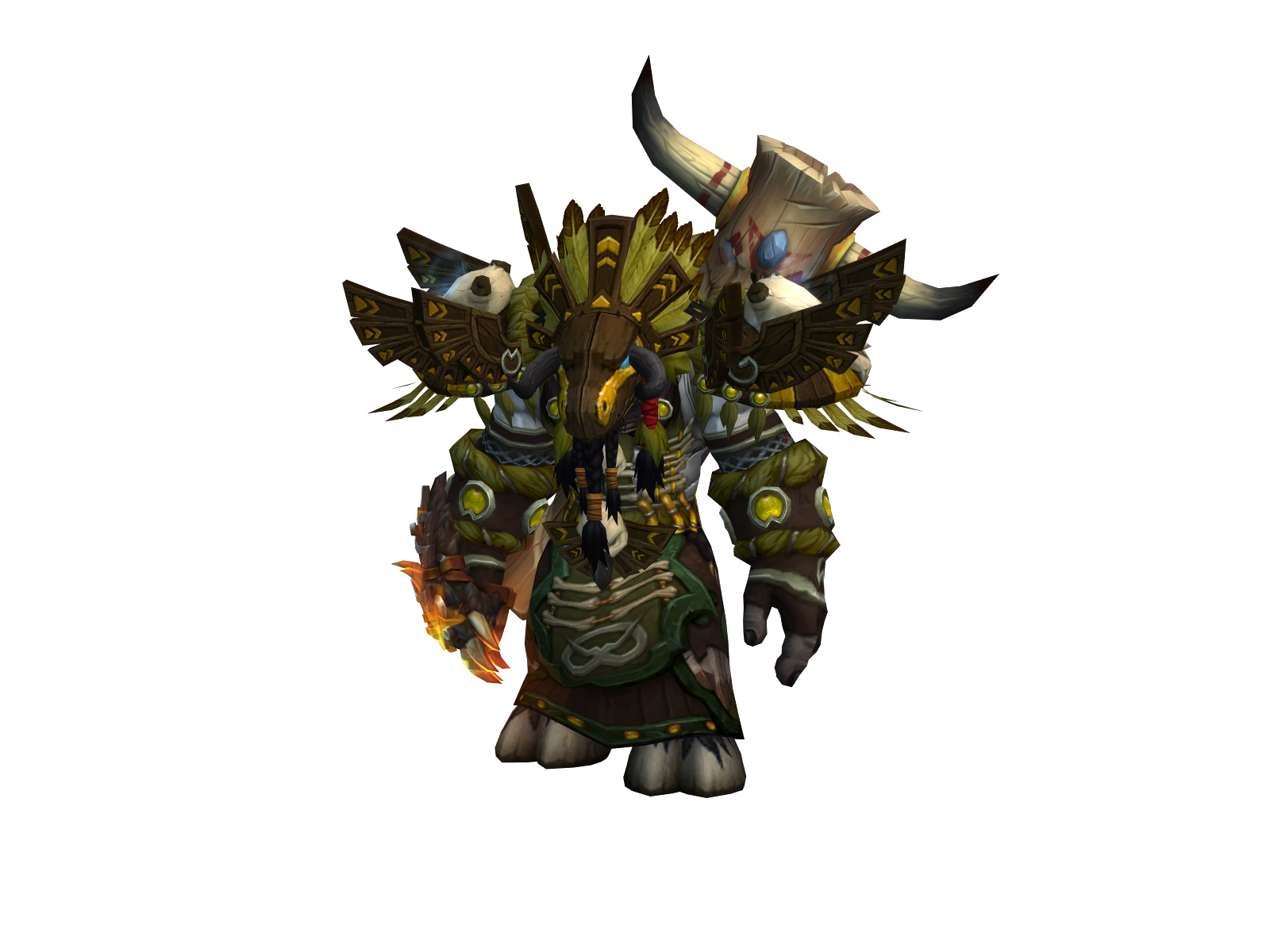 Шубабуба 3D character render