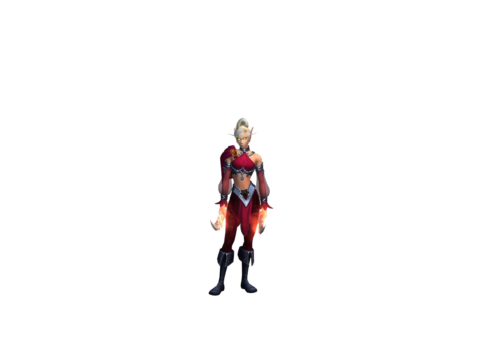 Анастэль 3D character render