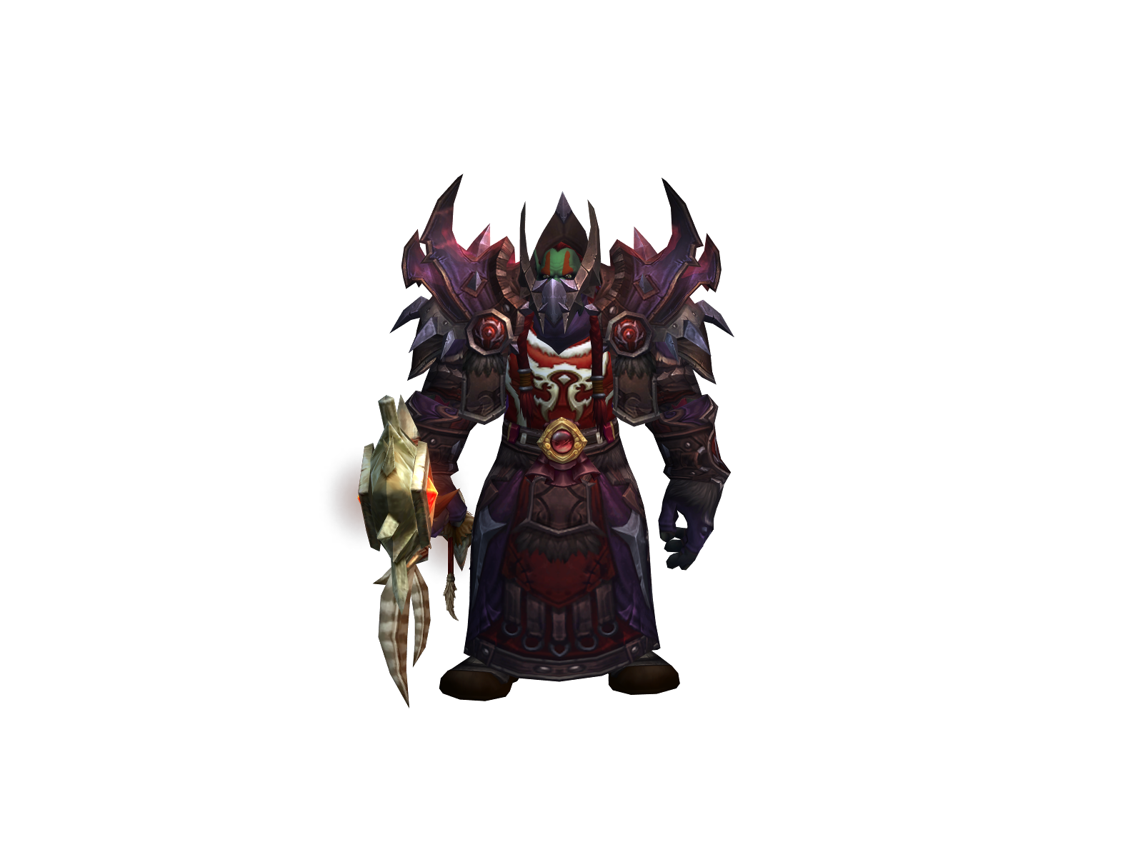 Калдует 3D character render