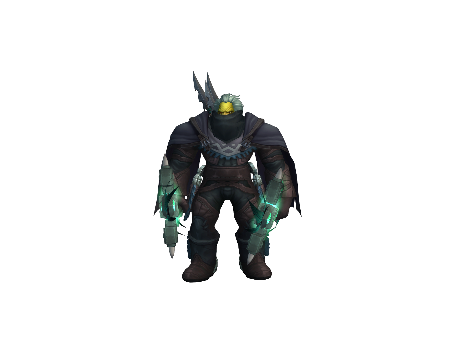 Безудачи 3D character render