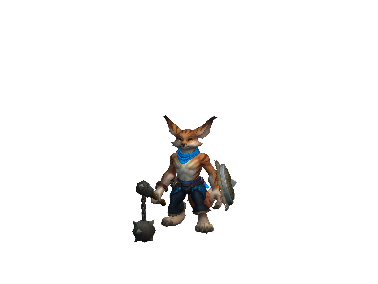 Борвин 3D character render