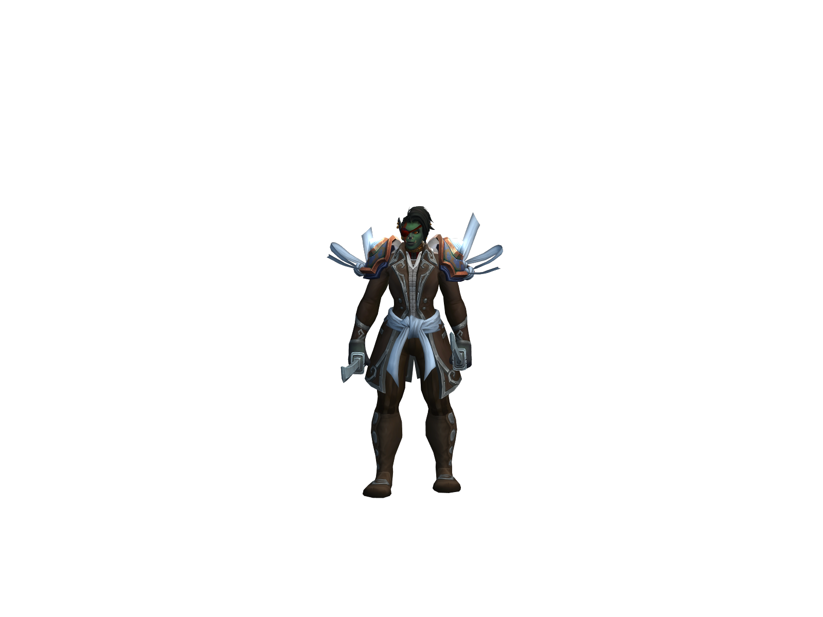 Миа 3D character render