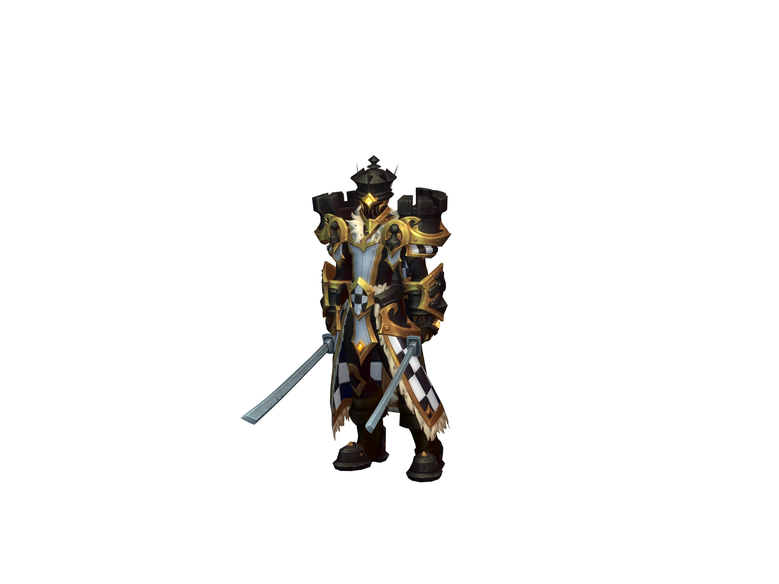 Чарджиэль 3D character render