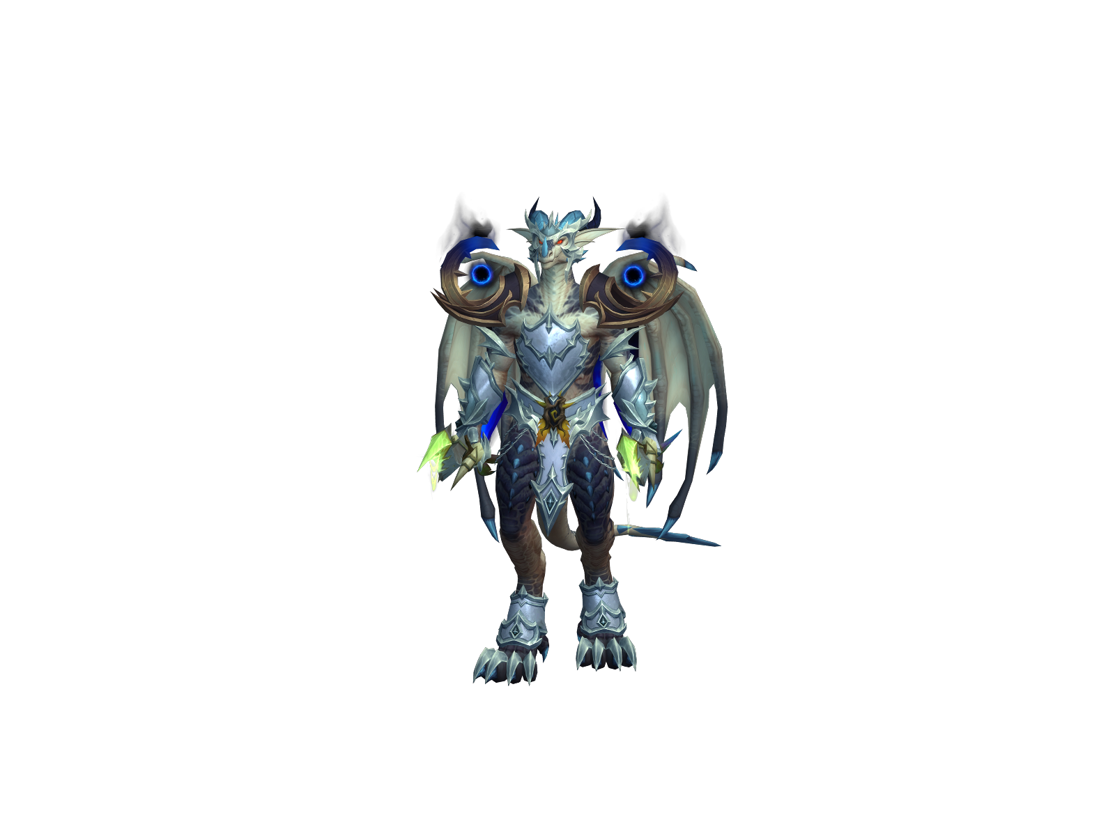 Чешуегрызка 3D character render