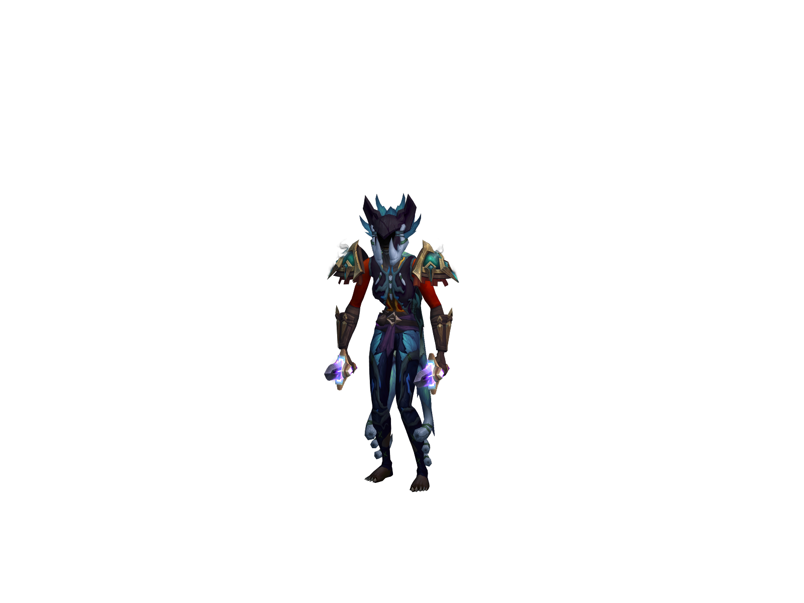 Викавендетта 3D character render
