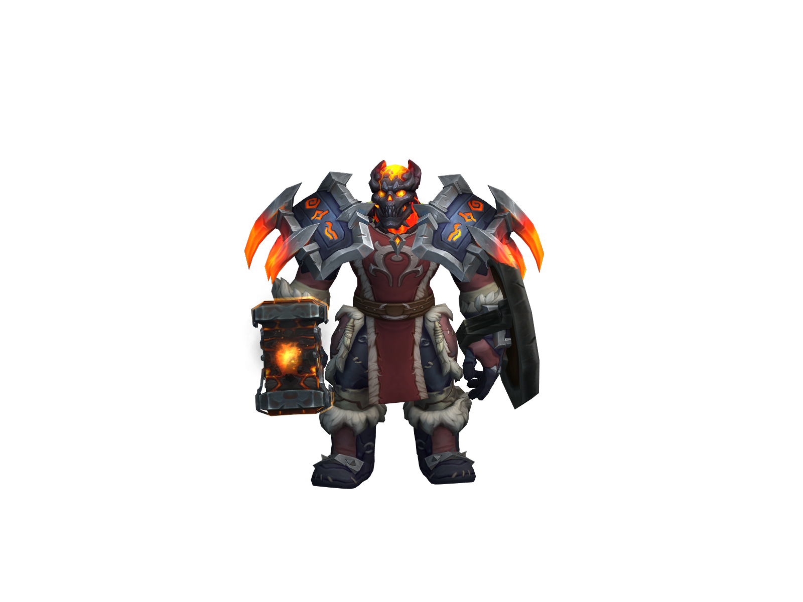 Тандербриз 3D character render