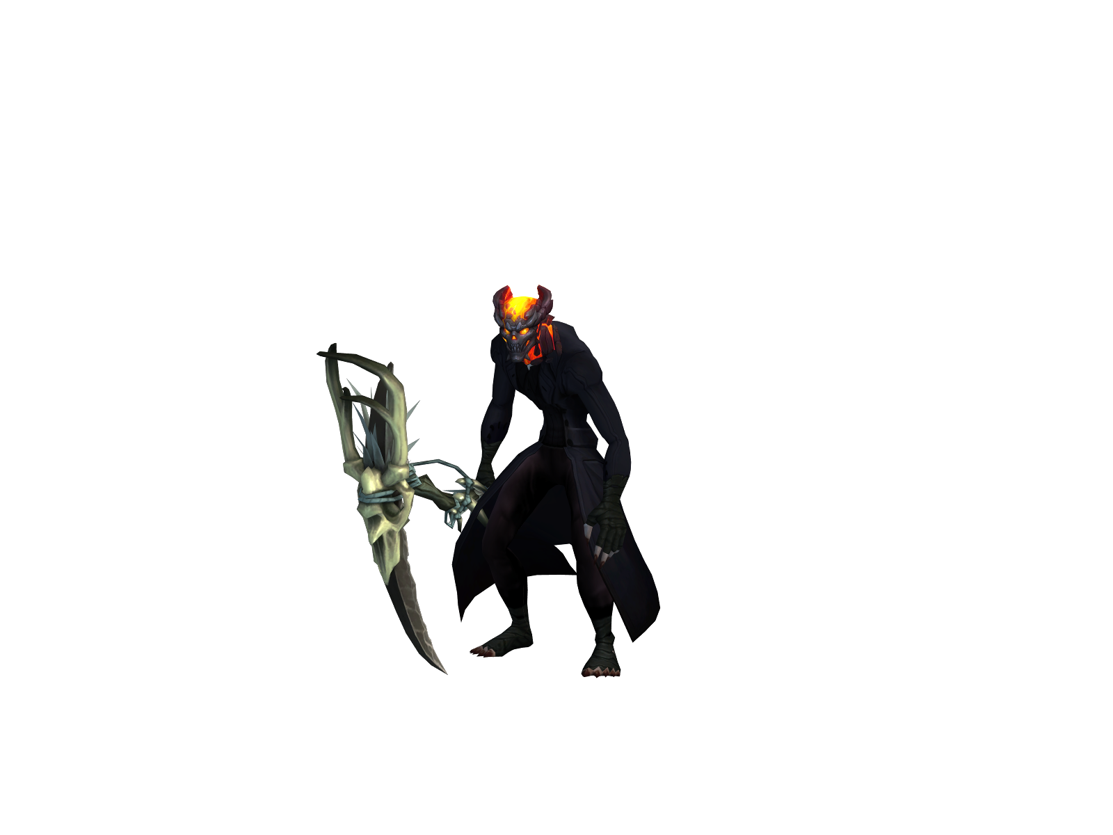 Самиал 3D character render