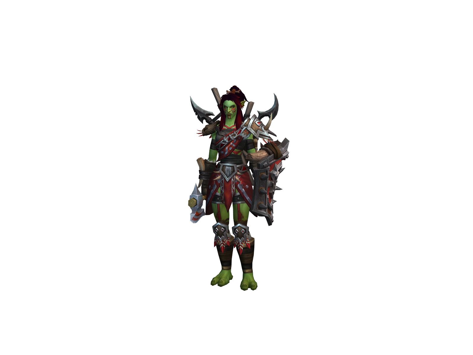 Старкскрим 3D character render