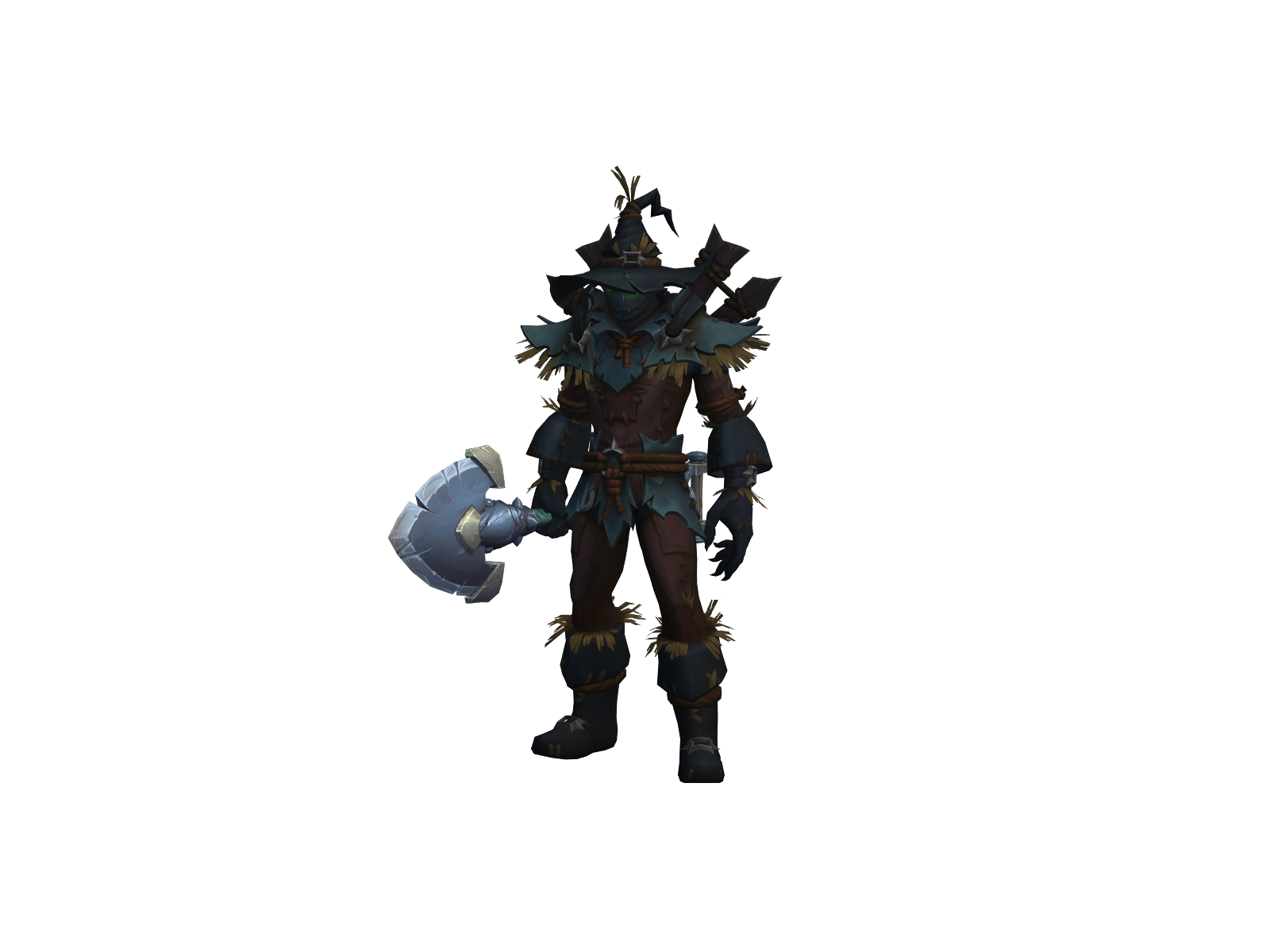 Зяблик 3D character render