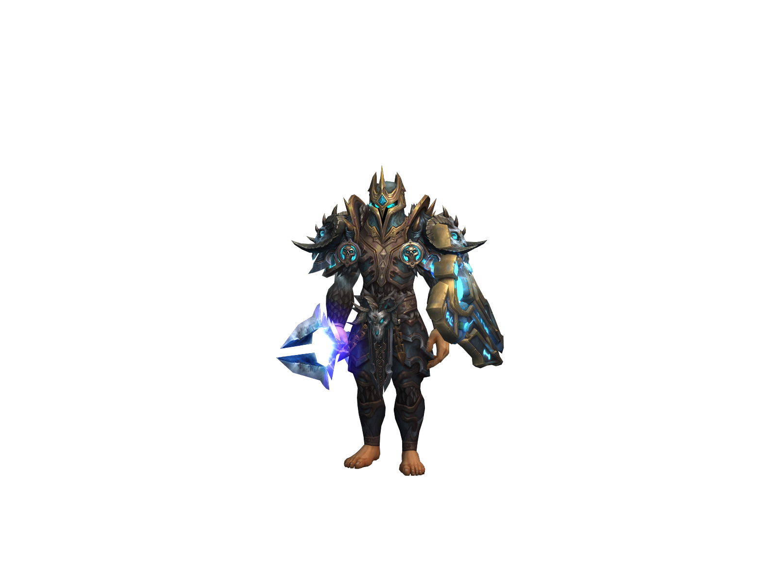 Милеле 3D character render