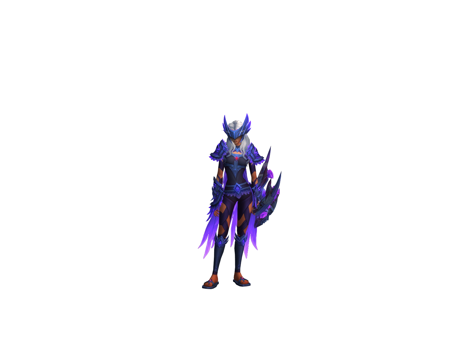 Миилкаа 3D character render