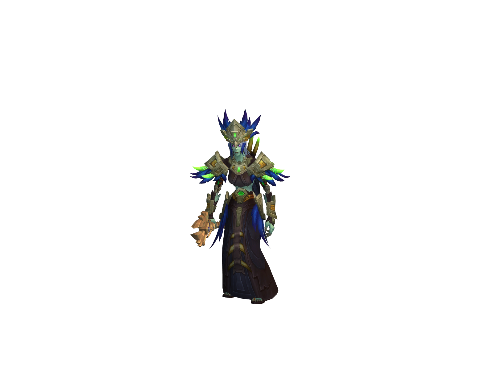 Еленакрасная 3D character render