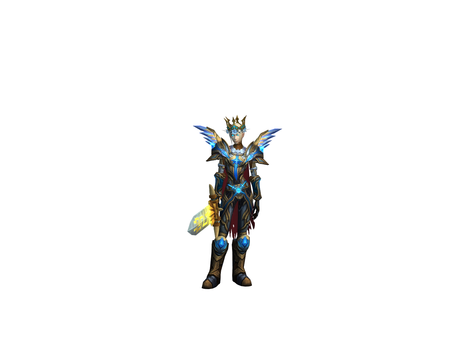 Хэлибел 3D character render