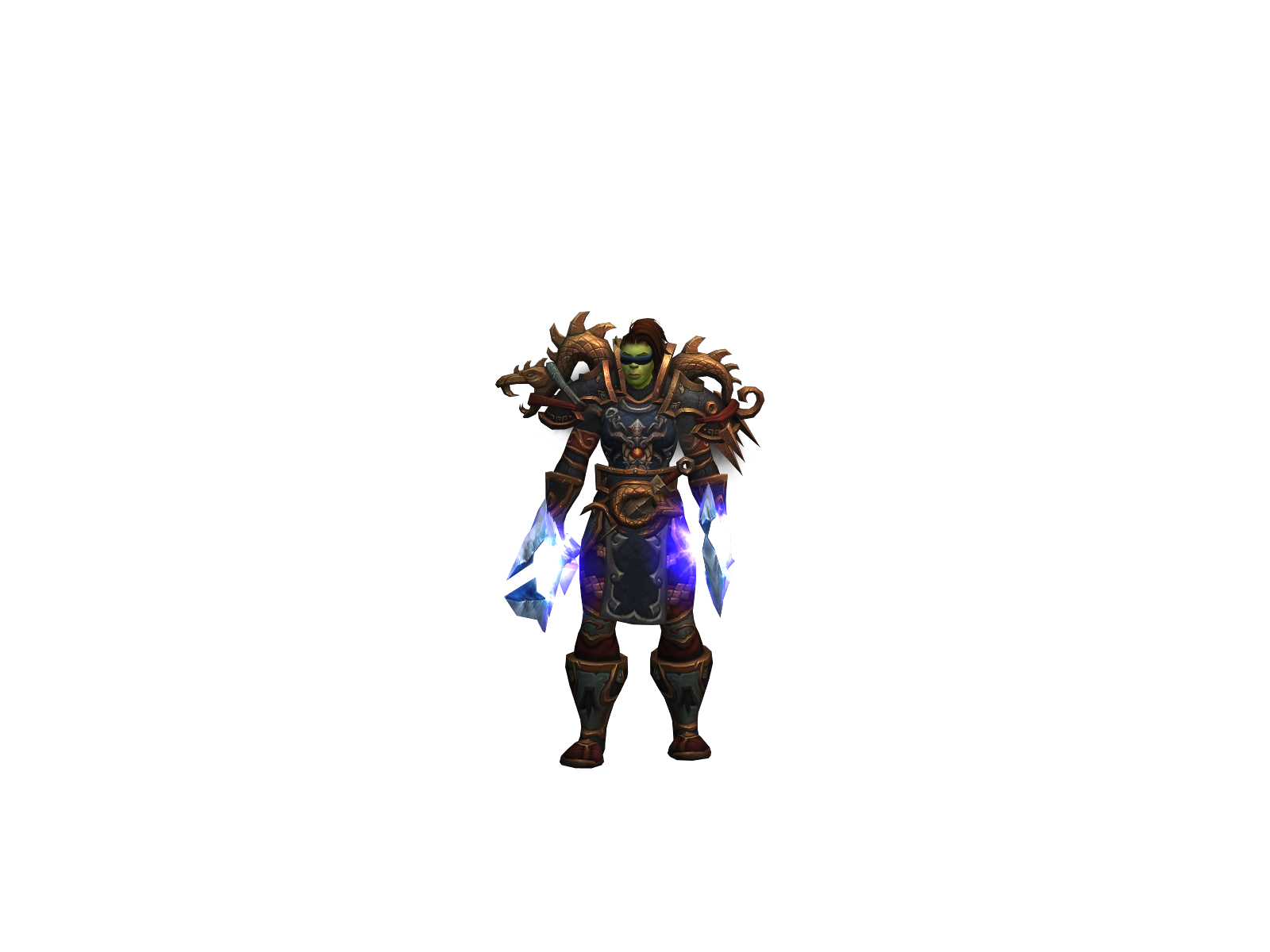 Хироаутло 3D character render