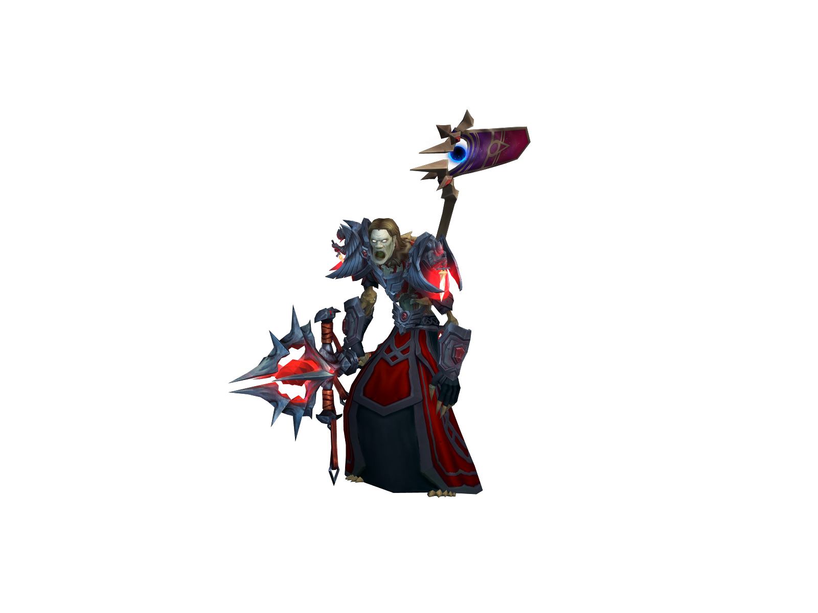 Голгофский 3D character render