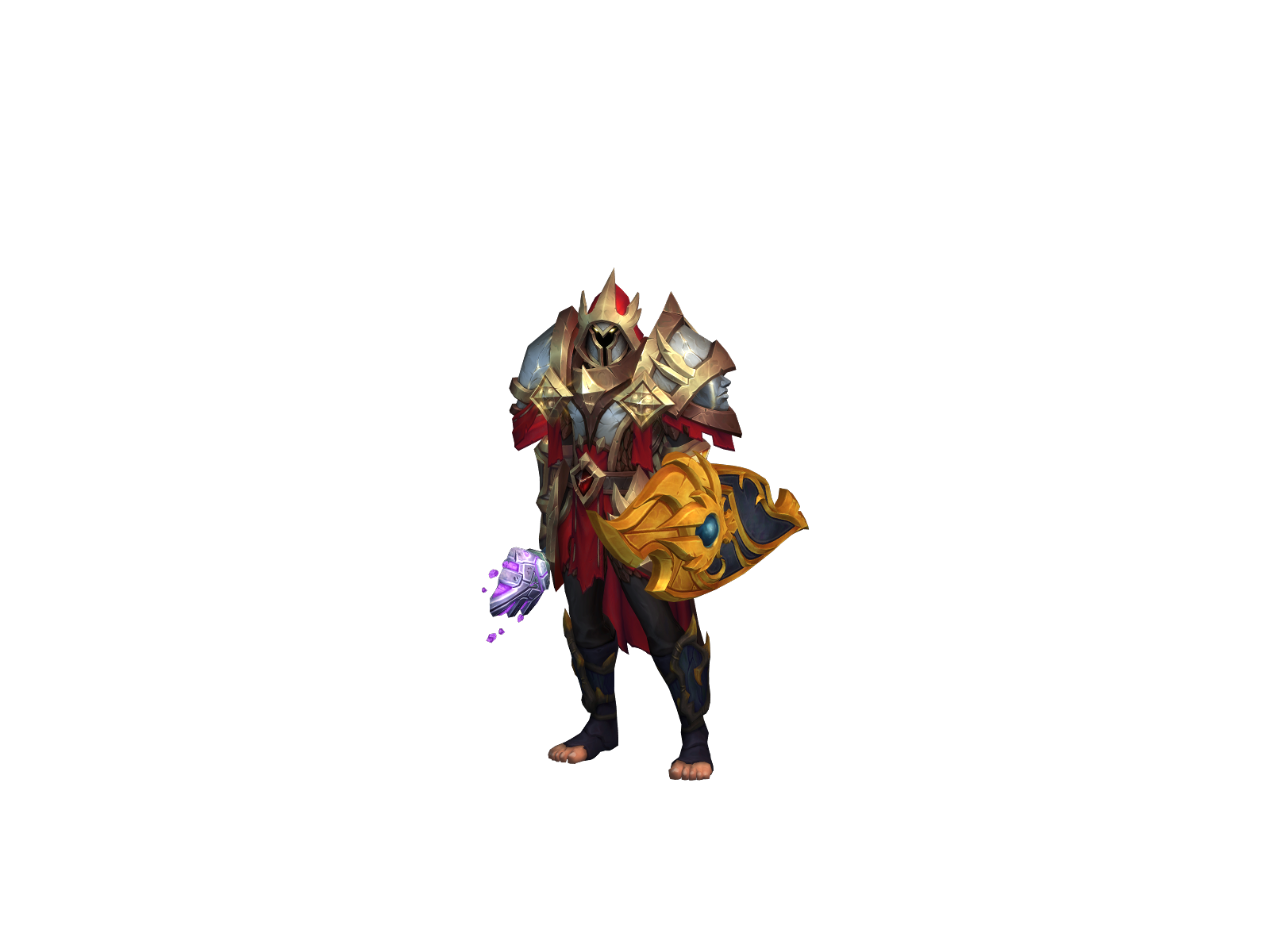 Голджери 3D character render