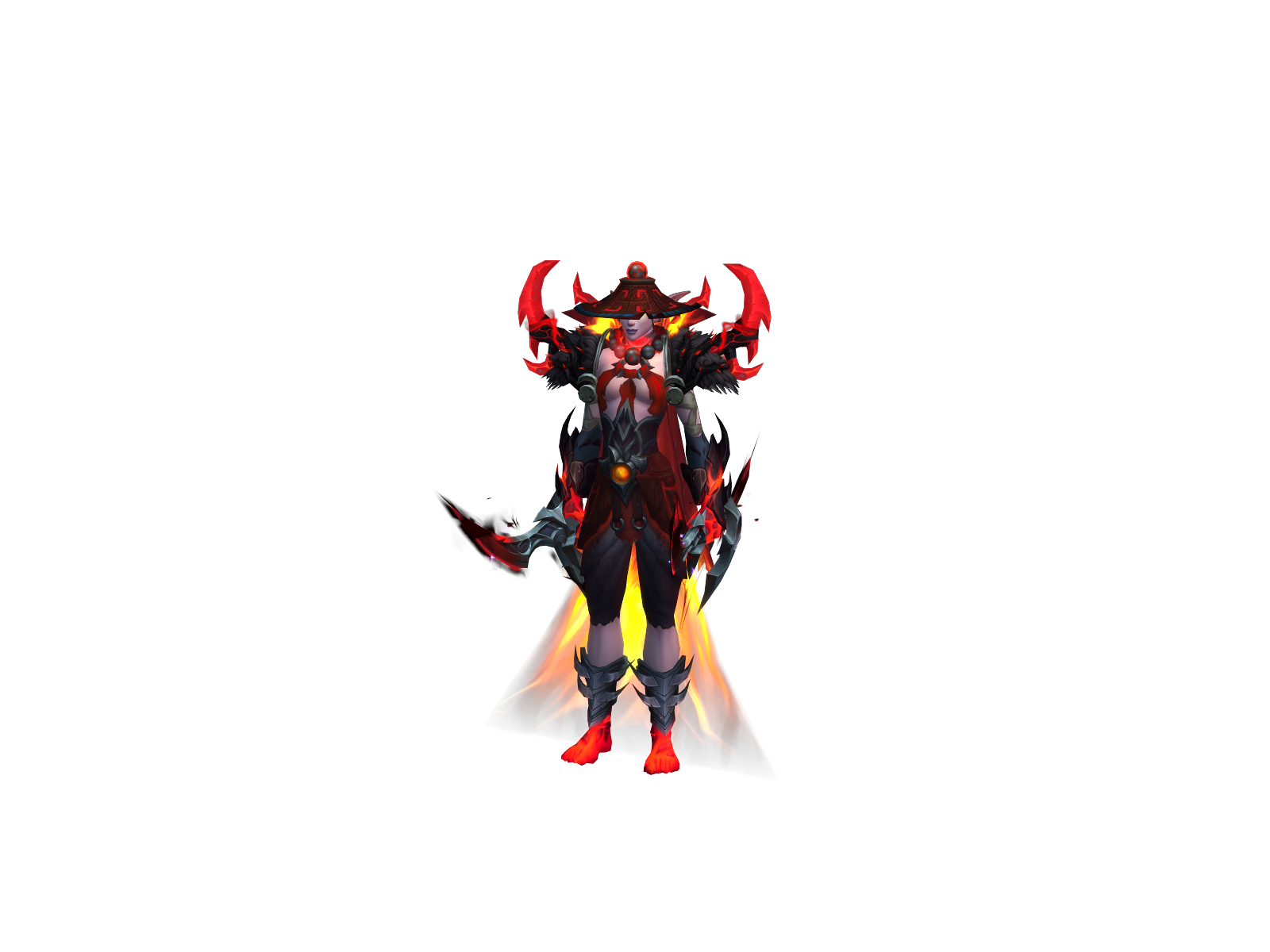 Янеалик 3D character render