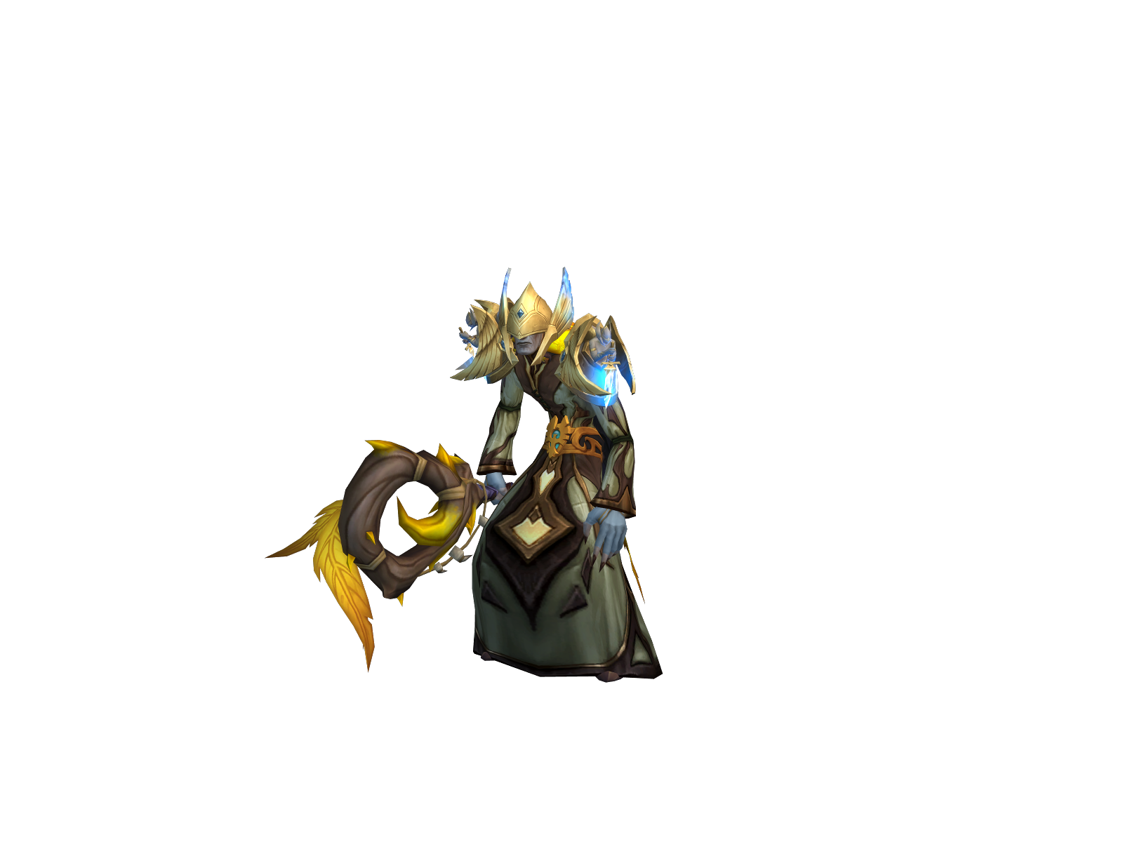 Дзанхад 3D character render