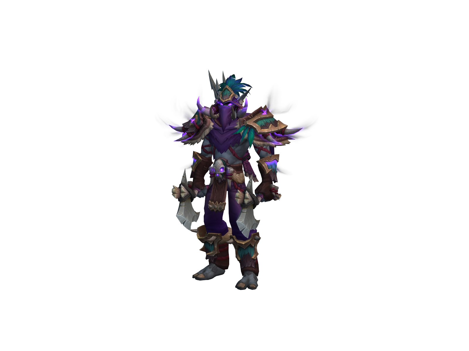 Сайлес 3D character render