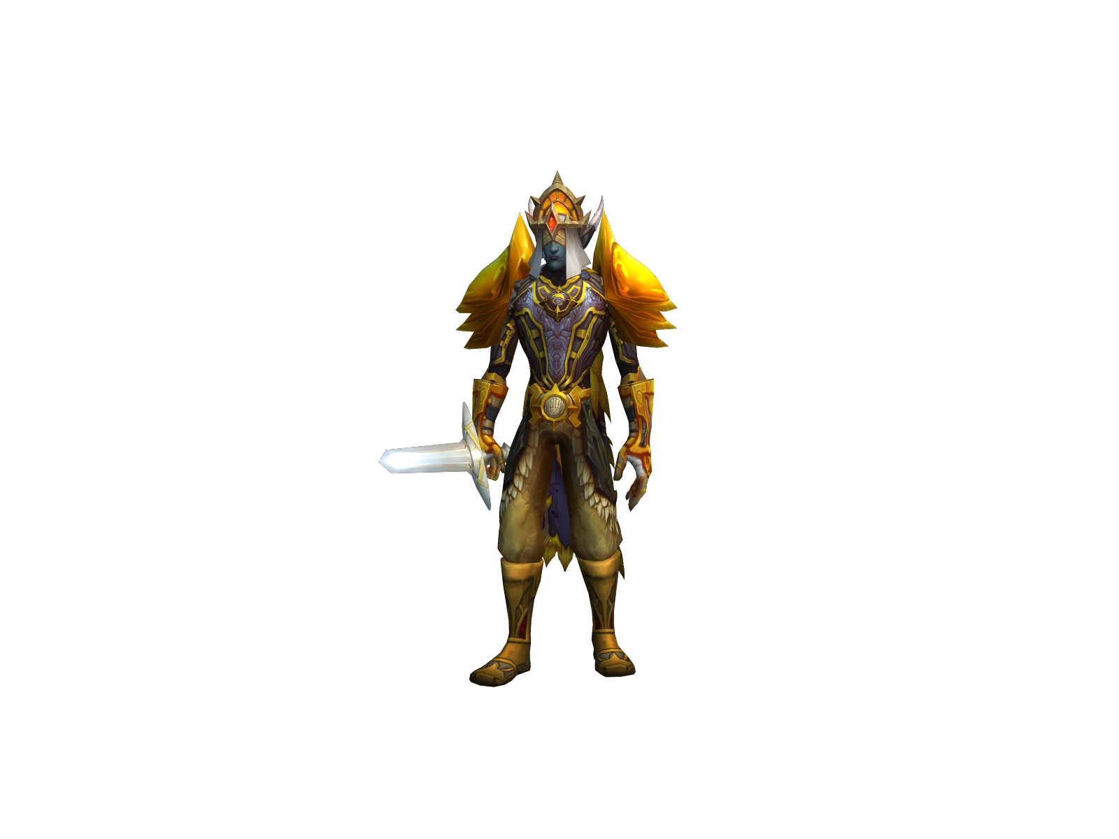 Волчийвзор 3D character render
