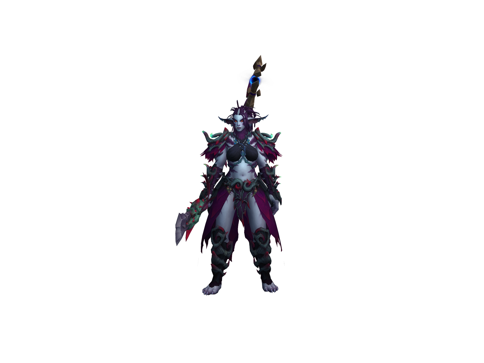 юнивейна 3D character render
