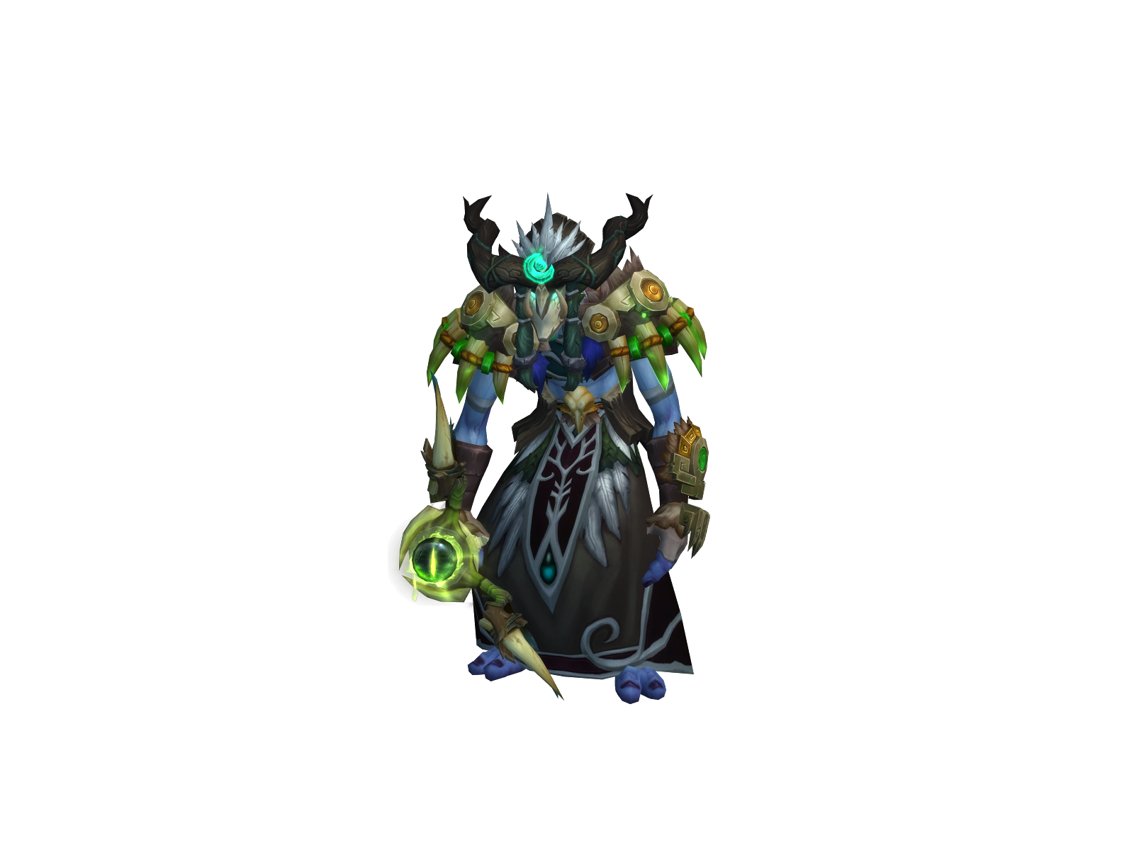 Флэймхэл 3D character render