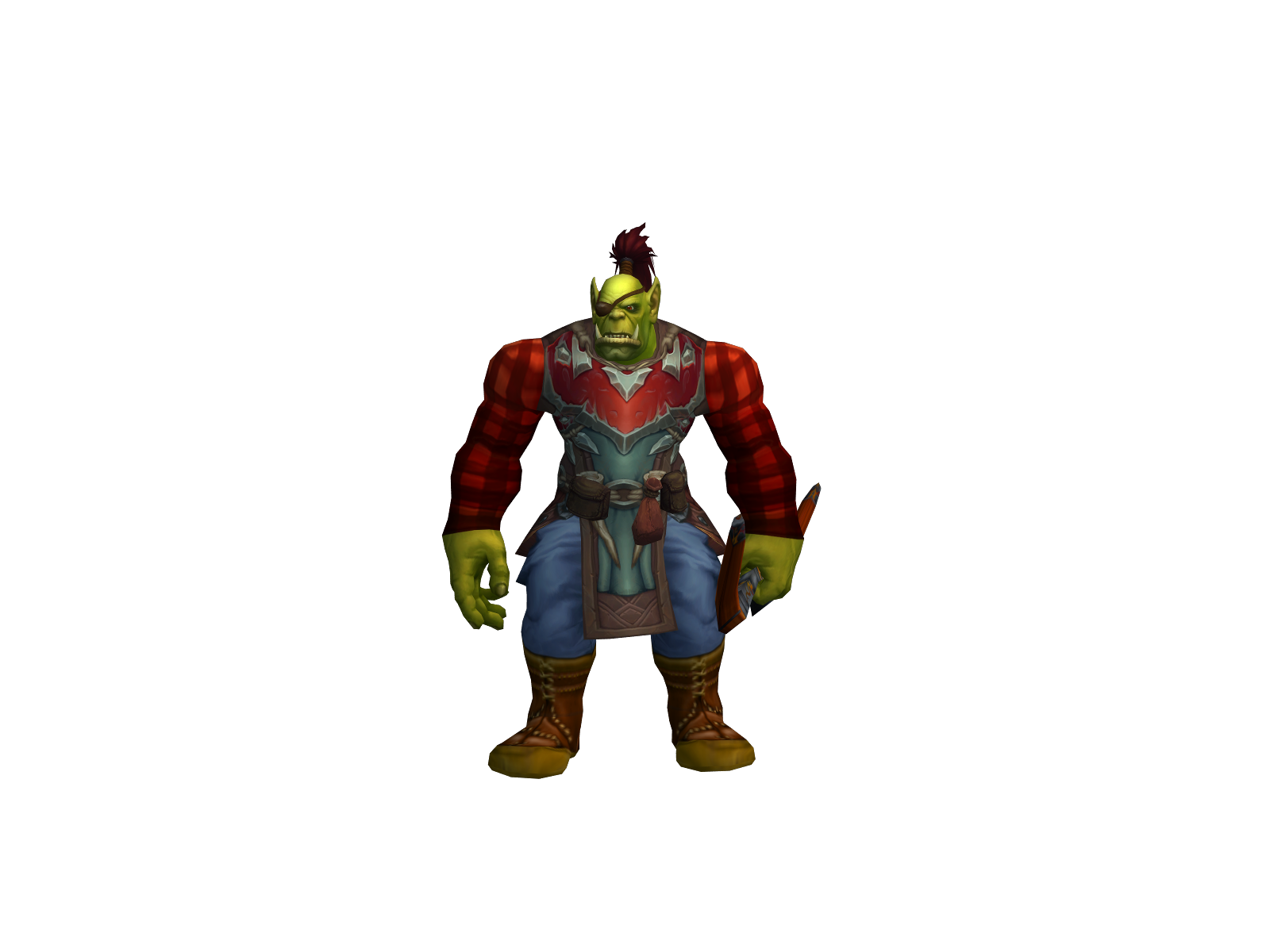 Дядьфёдор 3D character render