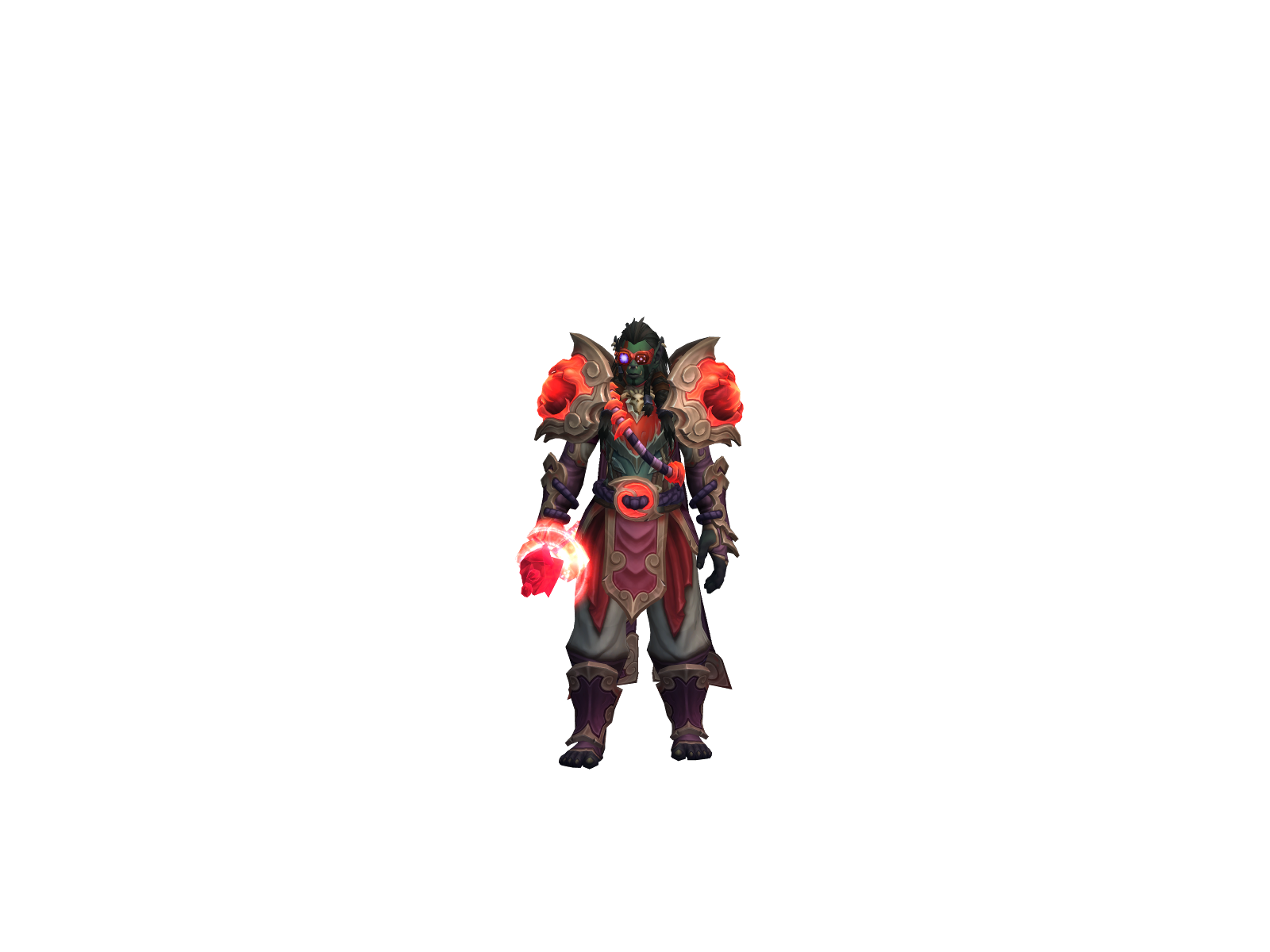 Байкен 3D character render