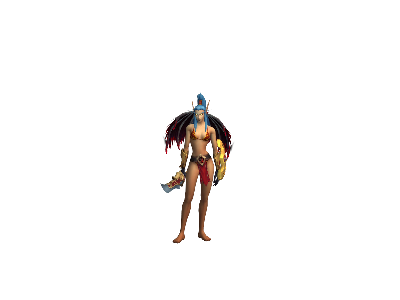 Датэбаёшечки 3D character render