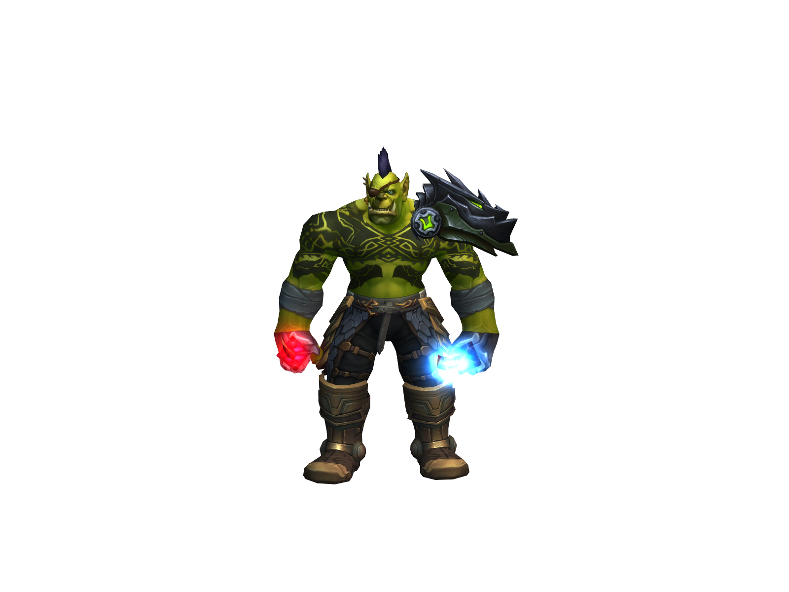 Самейн 3D character render