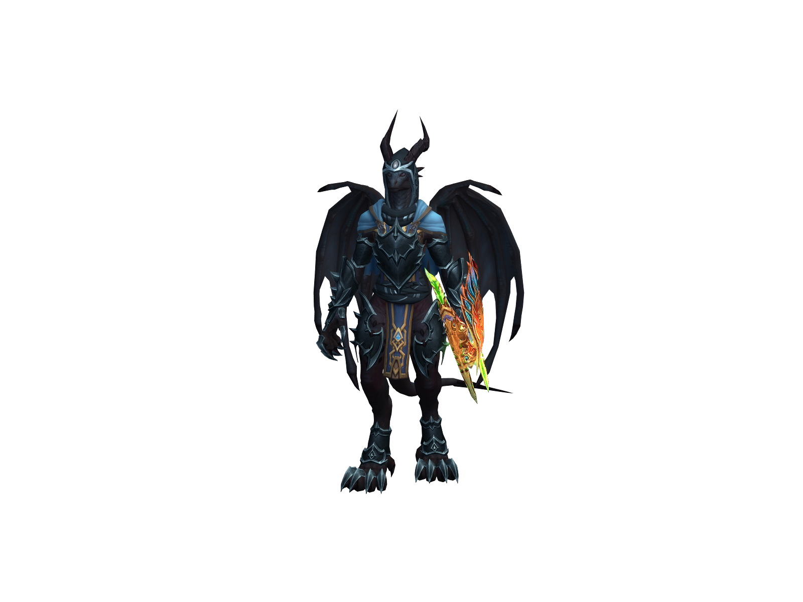 Очстрашная 3D character render