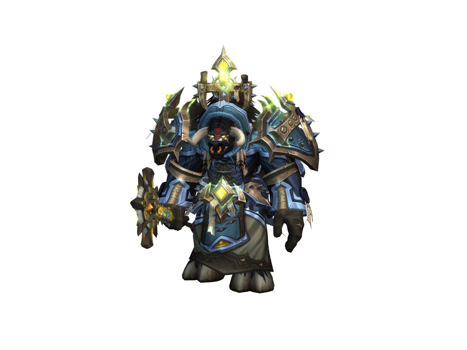 Рогарда 3D character render