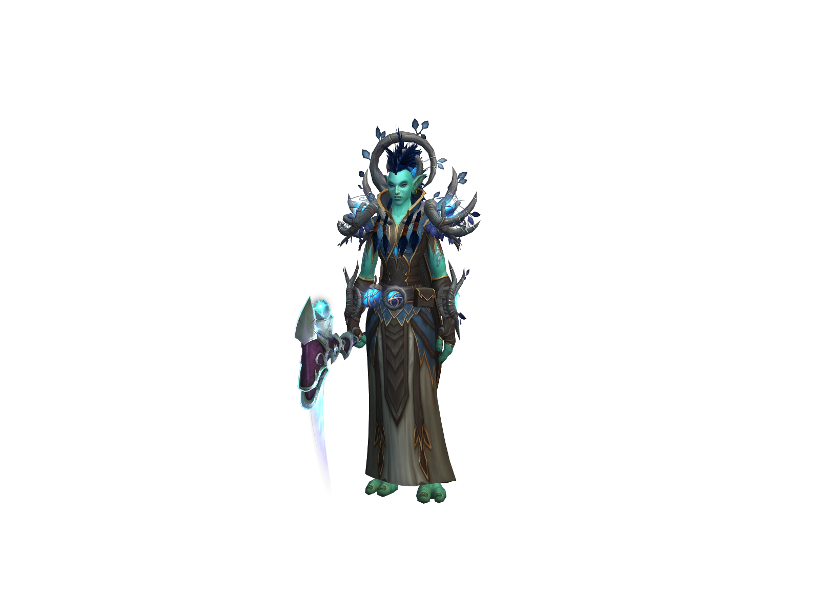 Кхъярме 3D character render