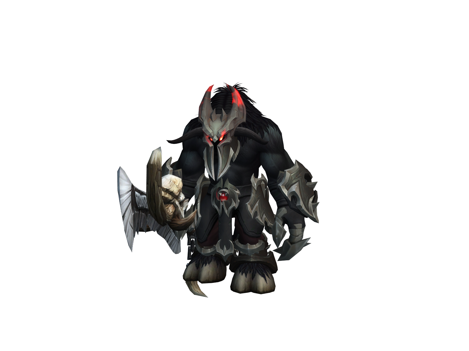 Имамубал 3D character render