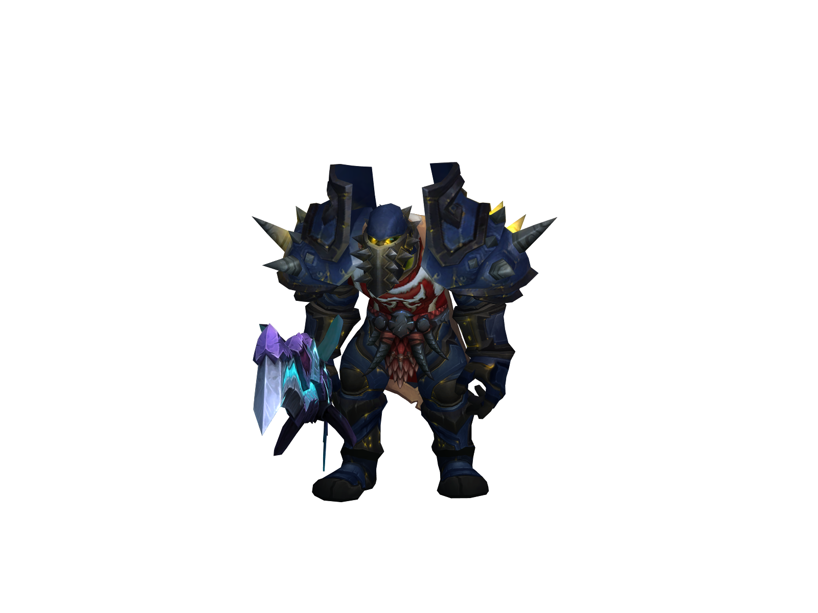 Вискискколой 3D character render