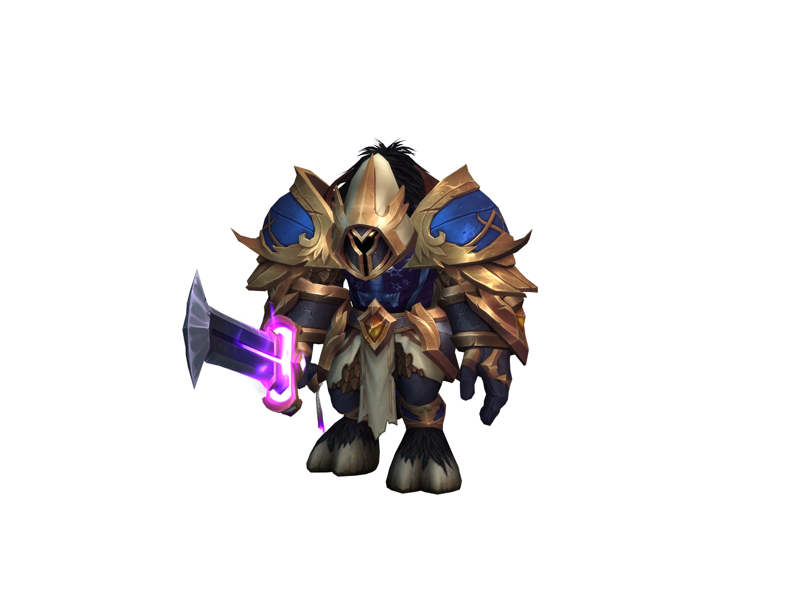 Цыгейка 3D character render