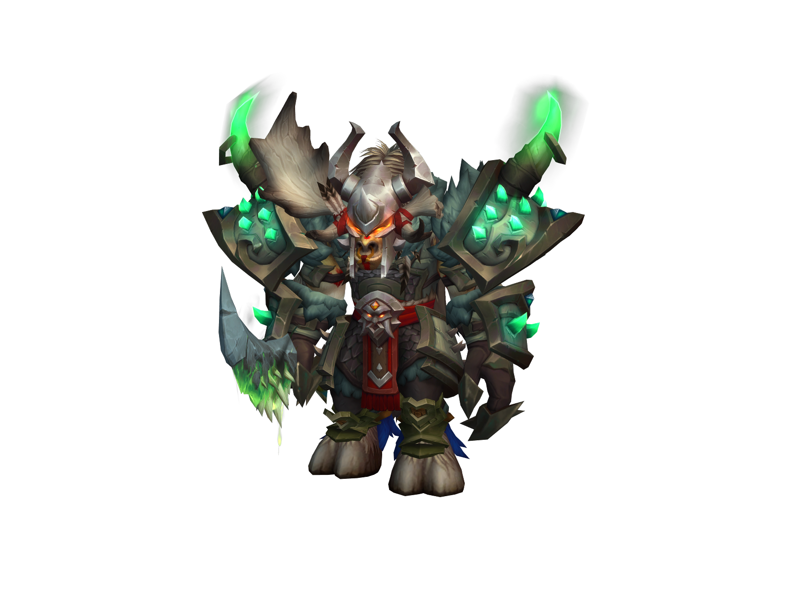 Офик 3D character render